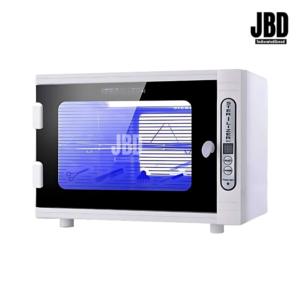 JBD INTER เครื่องฆ่าเชื้อ สำหรับอุปกรณ์ทำเล็บ อุปกรณ์เสริมความงาม พร้อมตัวตั้งเวลา 101486 Sterilizer (พร้อมส่งในไทย)