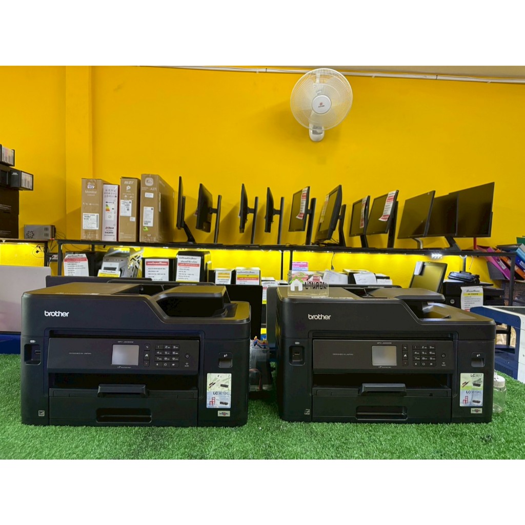 ปริ้นเตอร์ Brother MFC-J2330DW wifi พร้อมใช้งาน อุปกรณ์ครบ **แถมน้ำหมึก 1 ชุด 4 สี**