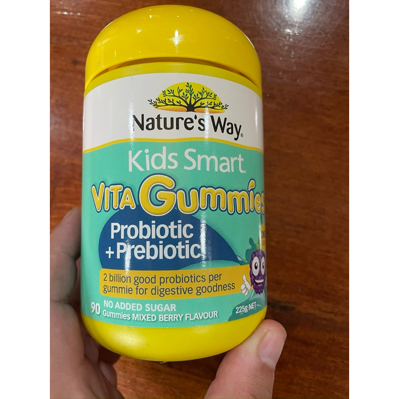 Nature’s way Kids Smart Vita Gummies Probiotic + Prebiotic ช่วยบำรุงลำไส้ ระบบขับถ่าย ท้องผูกสำหรับเ