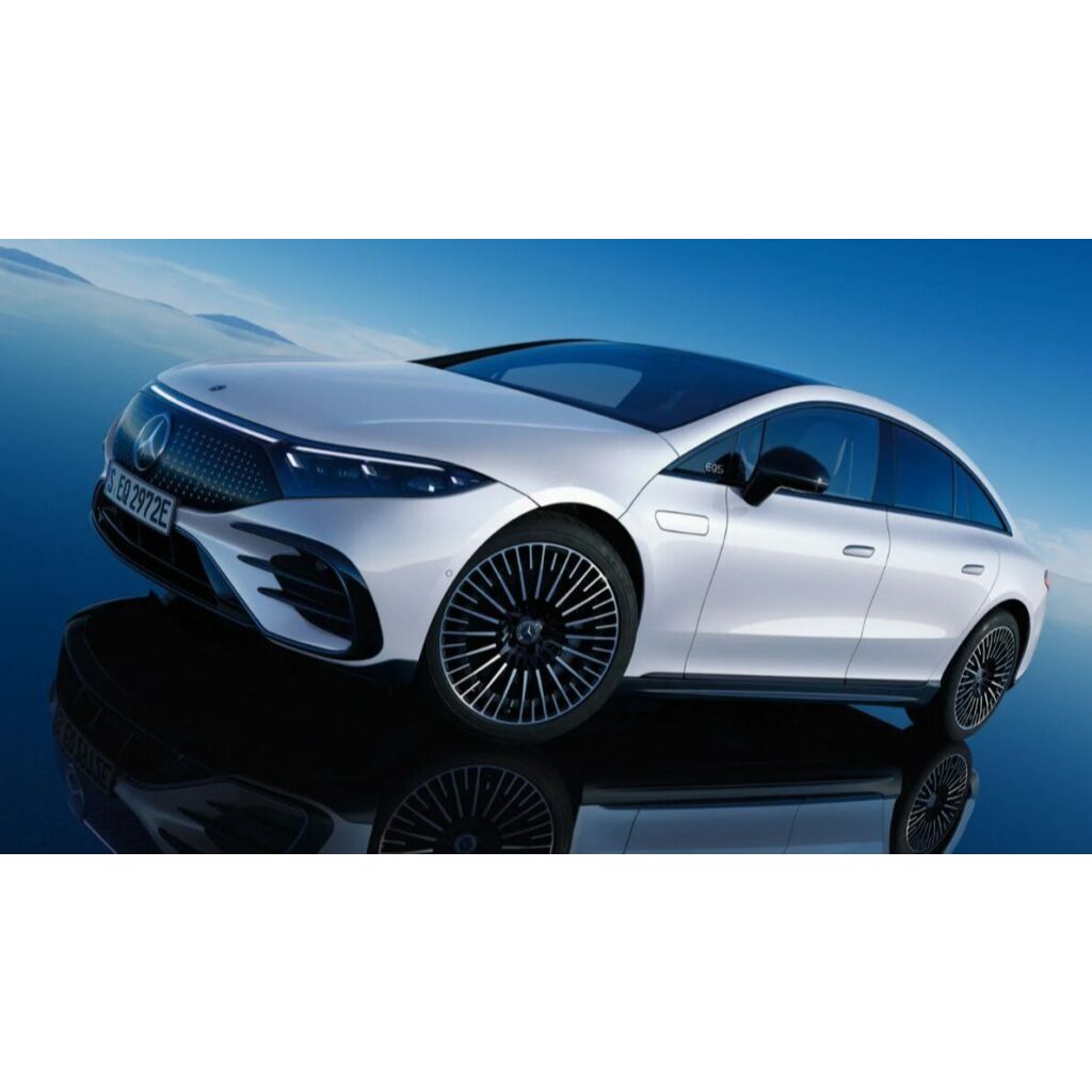 iProtec ฟิล์มใสกันรอยหน้าจอรถยนต์ Mercedes Benz EQS 450+