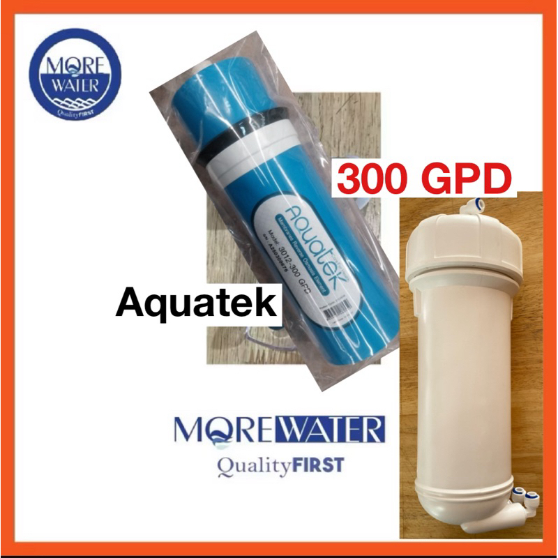 Set RO Aquatek 300 GPD ( 3012 )