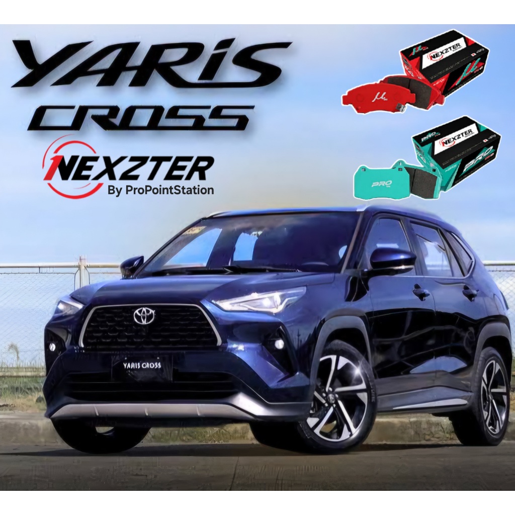 🔥 ฟรีค่าติดตั้ง 🔥 NEXZTER ผ้าเบรค TOYOTA YARIS CROSS/ HEV จัดส่งไวของแท้ ออกVATได้