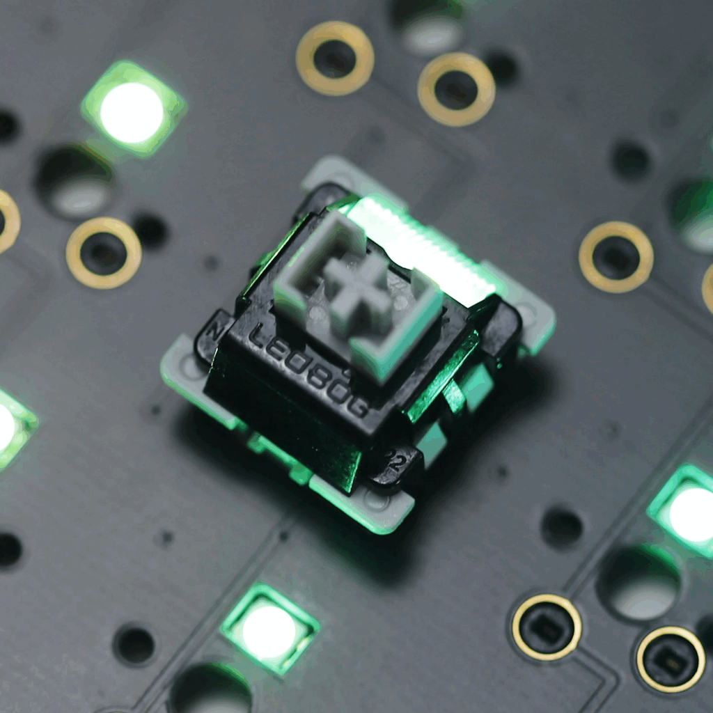 LEOBOG Graywood V4 5 Pin Linear Switch, POM Stem, PC Housing, ปรี้ลูบ, กันฝุ่น, Plate-Mounted, รองรับ MX Keyboard - รูปที่ 7