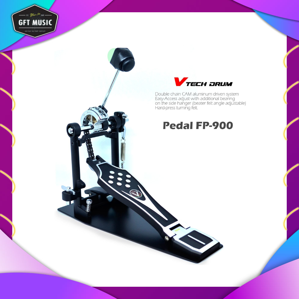 กระเดื่องเดี่ยว รุ่น DEX-100 โซ่คู่,  Pedel MP-40, DP-600, FP-900 โซ่คู่