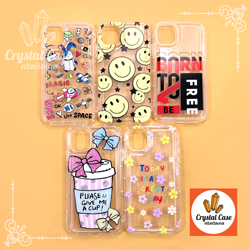 เคสนิ่มใส TPU กันเลนส์กล้อง IPhone 13 Samsung A05s A15(5G) S22ultra S24ultra OPPO A16 A38(4G) Vivo Y