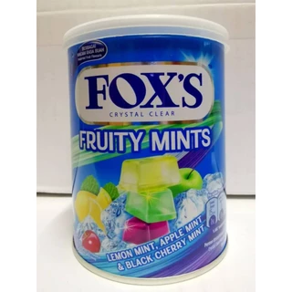 Fox's ฟรุตส์ตี้ แคนดี้ 180กรัม มิ้นท์ เบอร์รี่ 170กรัม ลูกอมรสผลไม้