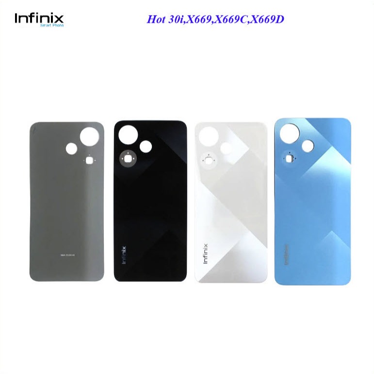 อะไหล่มือถือ ฝาหลัง(Back Cover) infinix Hot 30i,X669,X669B,X669C,X669D