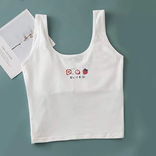 เสื้อชั้นในยาวแฟชั่น / เสื้อกล้าม ฟรีไซส์ เหมาะสำหรับเด็กนักเรียน ตั้งแต่ 7-15 ขวบ ผ้าคอตตอน 100% ใส่สบายไม่อึดอัด