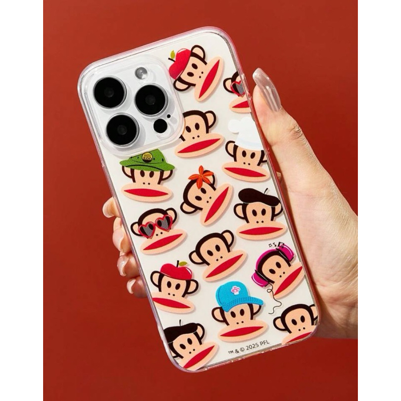 เคสไอโฟนใส i11-16promax (Case iphone)พอล แฟรงค์ (สินค้างานลิขสิทธิ์แท้100% X Paul Frank)