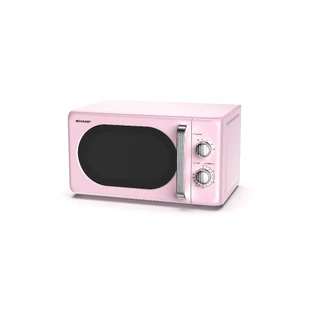 SHARP Microwave ไมโครเวฟ รุ่น R-220EF Retro สีครีม สีชมพู สีฟ้า ขนาด 20 ลิตร กำลังไฟ 700 วัตต์