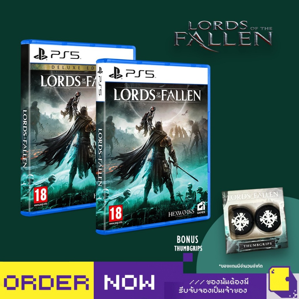 [+..••] พร้อมส่ง | PS5 LORDS OF THE FALLEN (เกม PlayStation™ 🎮 )