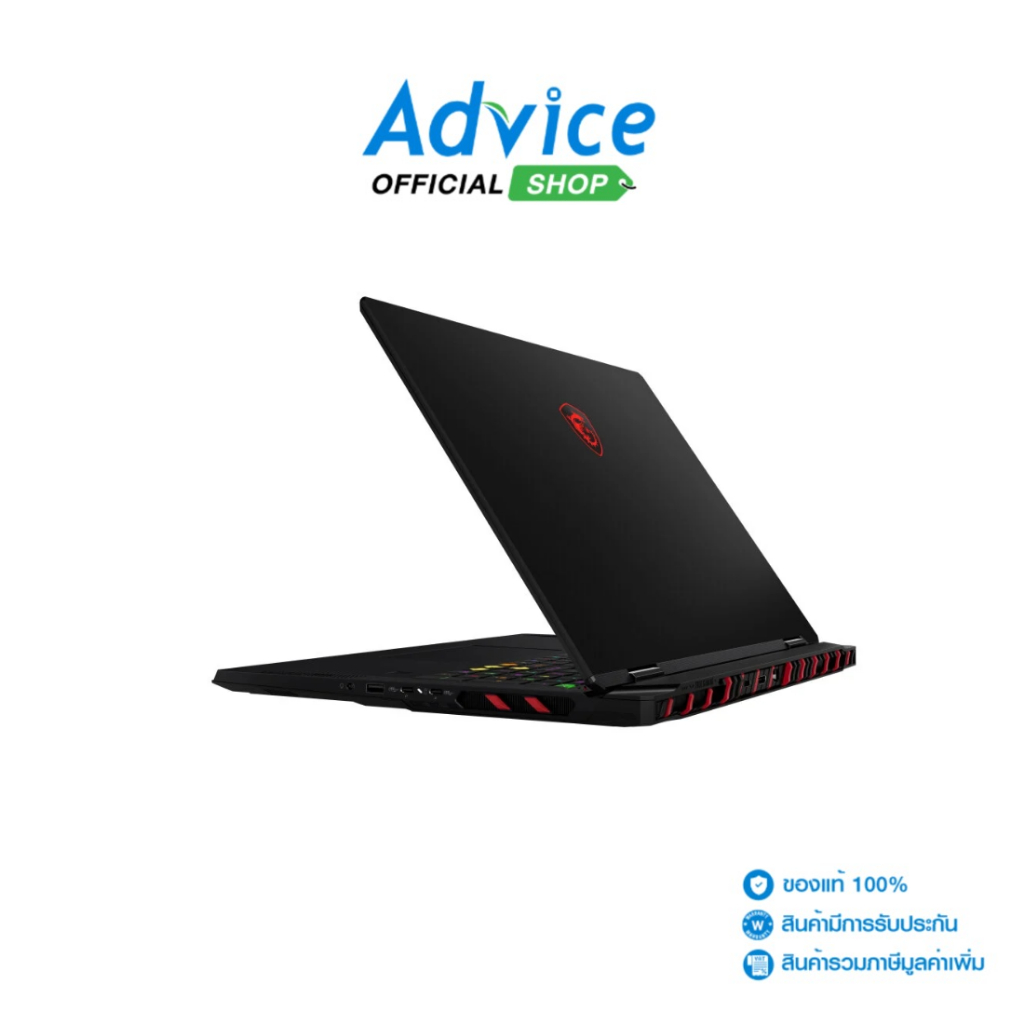 MSI Notebook (โน๊ตบุ๊ค) Raider A18 HX A9WIG-071TH (Core Black) - A0167137