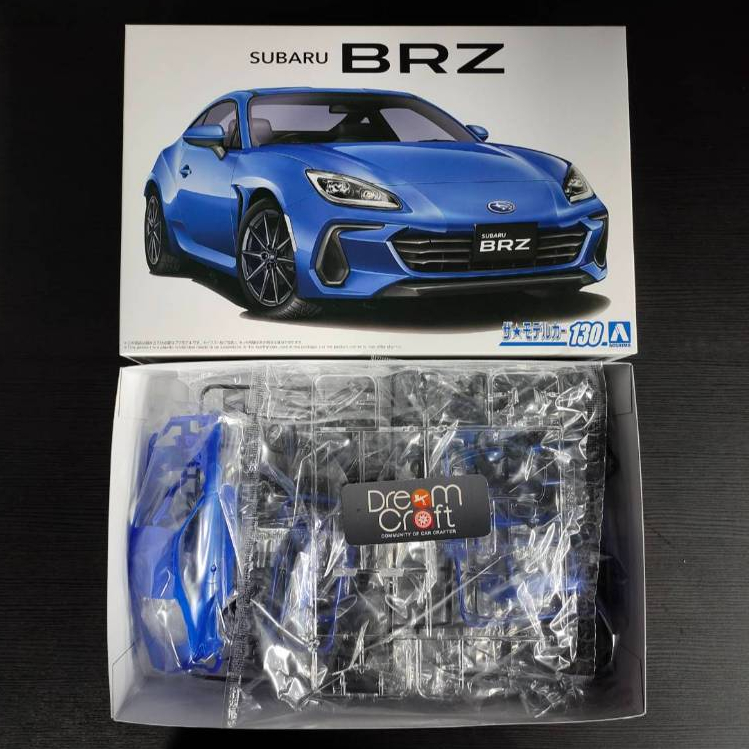 AOSHIMA MC130 1/24 SUBARU BRZ (ZD8) '21 (โมเดลรถยนต์ Model DreamCraft)
