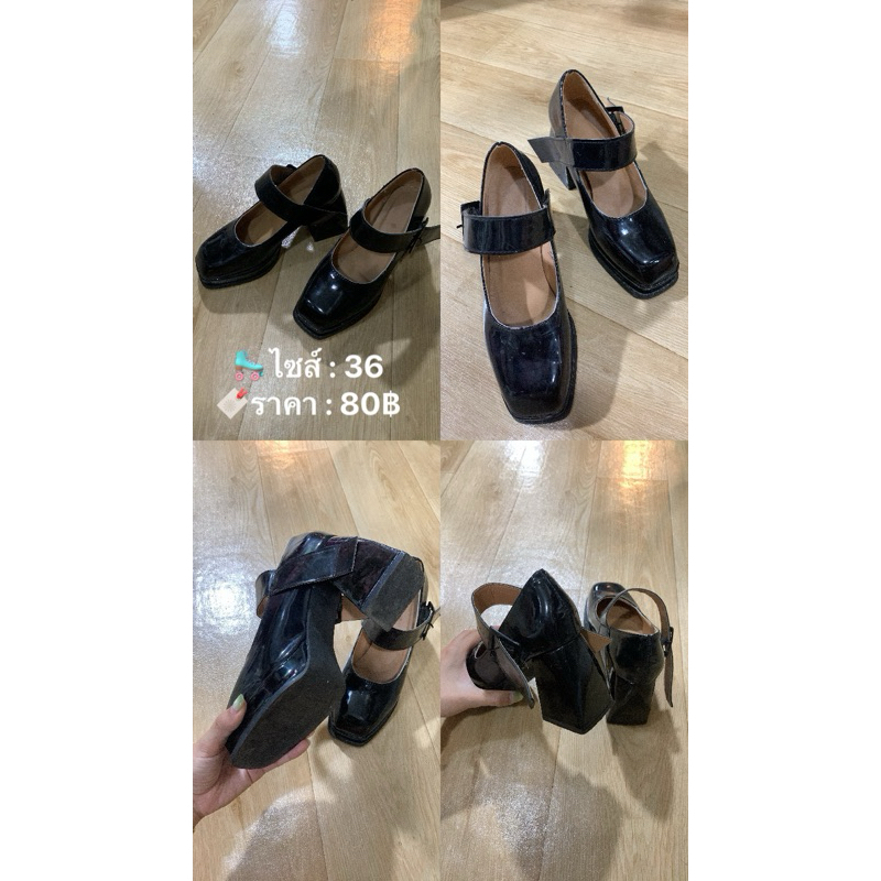 Napa.shop🎐รองเท้าส้นสูงมือ2 สภาพดี