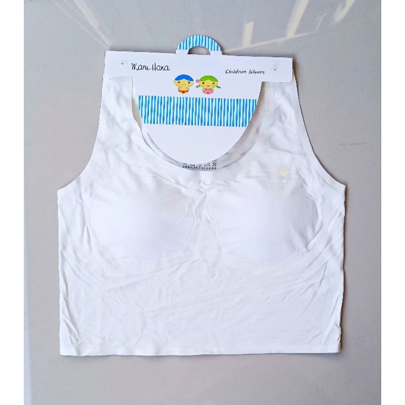 เสื้อกล้ามเสื้อซับใน first bar ฟองน้ำเย็บติดทรงครอป