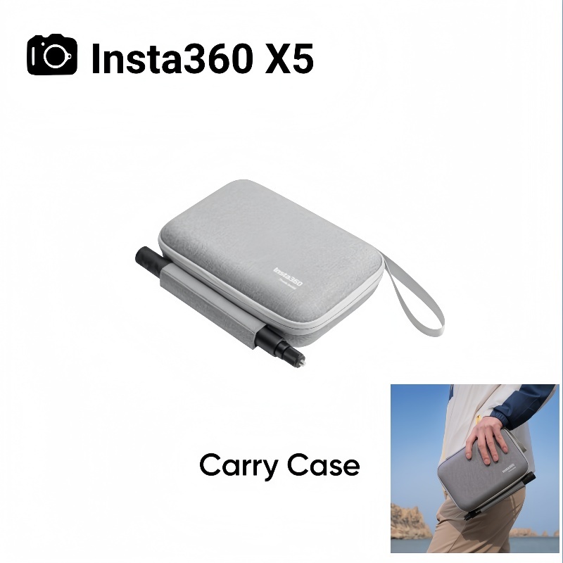 【New Arrival】Insta360 X5 Carry Case Shadow Stone Insta360 X5 Storage Bag กระเป๋าถือ Insta360 X5 Inst