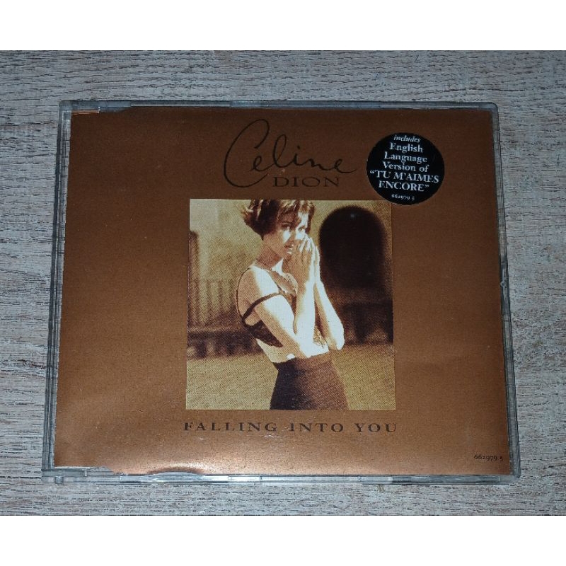 Celine Dion ซีดี CD Single Falling Into You UK Edition