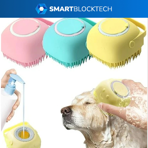 แปรงขัดตัวซิลิโคน อาบน้ำ silicone massage bath brush