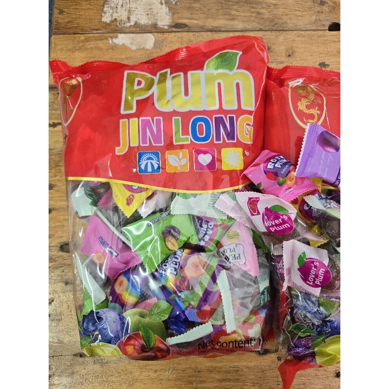 บ๊วยรวมรส​ Jin Long  ตรามังกร ขนาด 1 กก. และ 2 กก. รวมรส​ รวมไซต์​ ใหม่​ ถูกถูกถูก​ ตราจินหลง