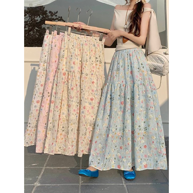 LILY #1 รวมกระโปรงตัวยาว งานFree size ที่น่ารักจนใจเจ็บ งานนำเข้า สวยตรงปกไม่ผิดหวังค่ะ