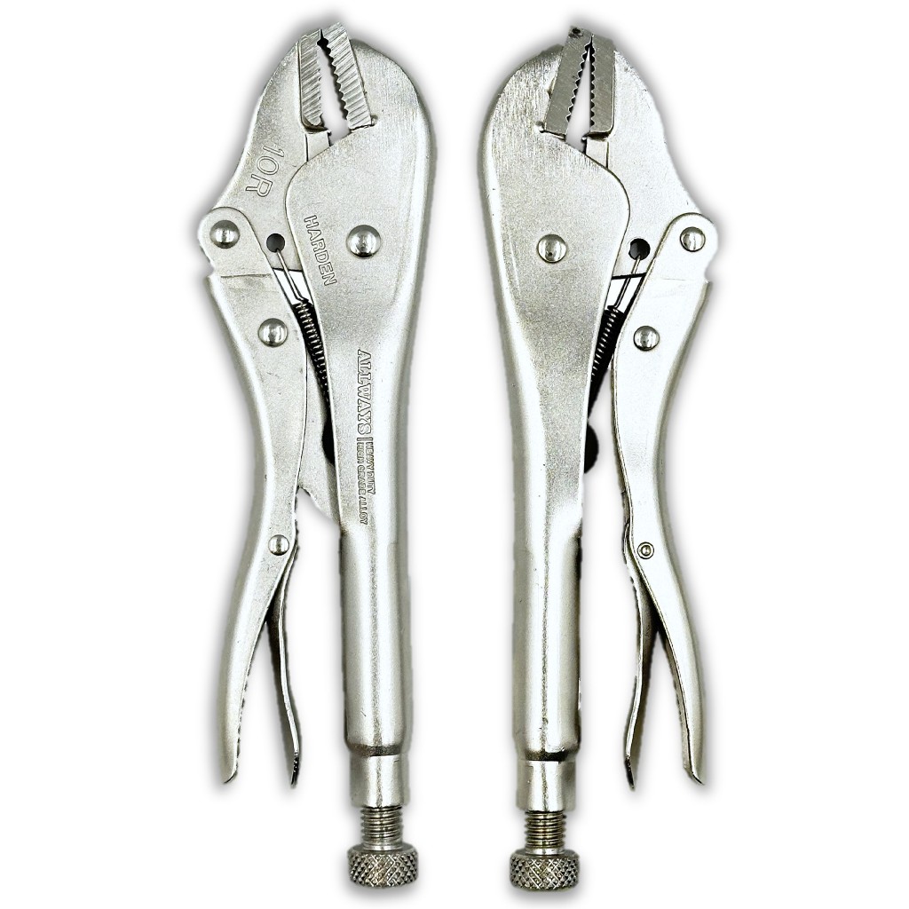 Allways คีมล็อคปากตรง ขนาด 10 นิ้ว ปากแข็งแรง ทนการกัดกร่อนสนิม ยึดจับชิ้นงาน ขันน็อต งานอเนกประสงค์ คีมหนีบ - รูปที่ 3