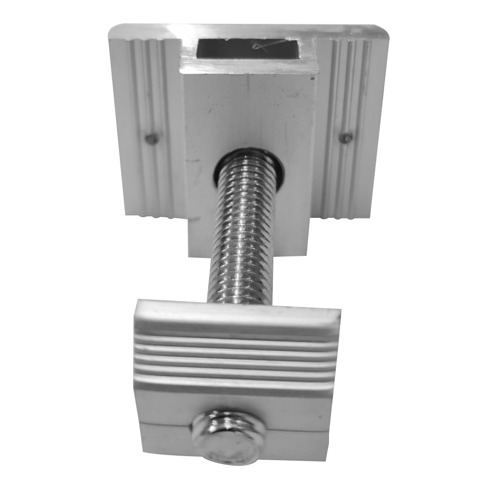 Mid Clamp (ชุดจับยึดระหว่างแผง) ยึดระหว่างแผงโซล่าเซลล์ กับรางอลูมิเนียม - รูปที่ 2