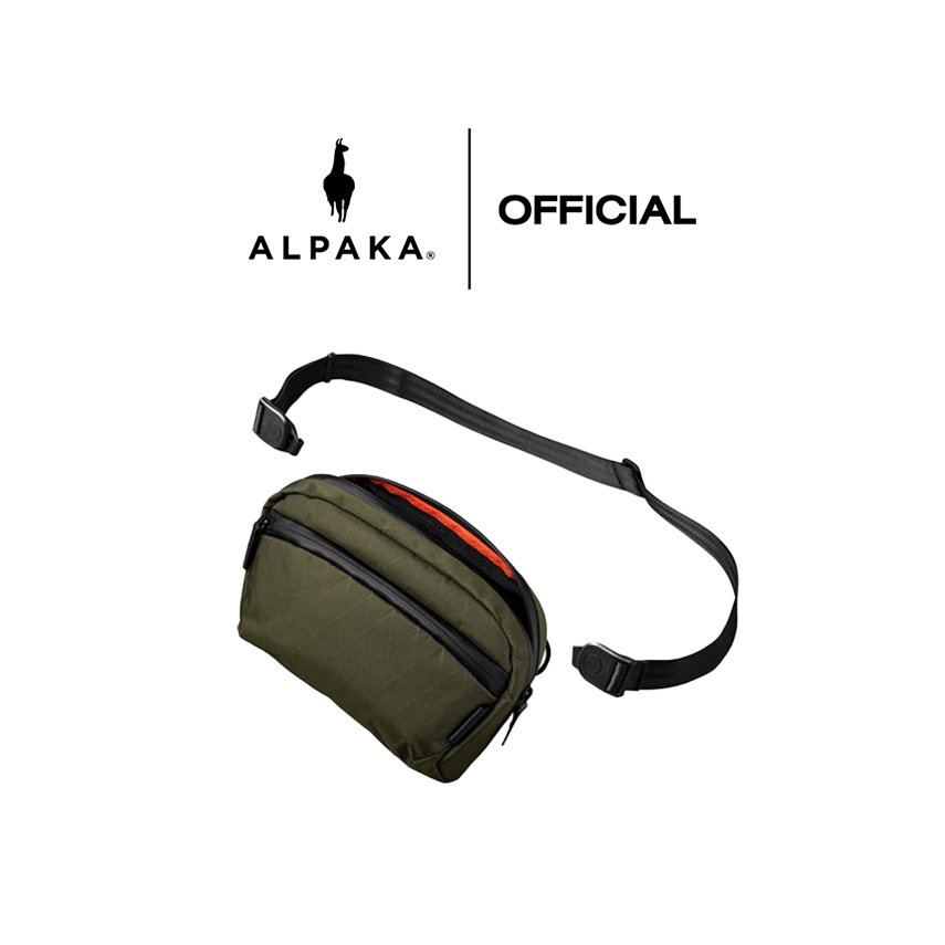 กระเป๋า Alpaka - Flight Sling 1L สี X-PAC Olive Green
