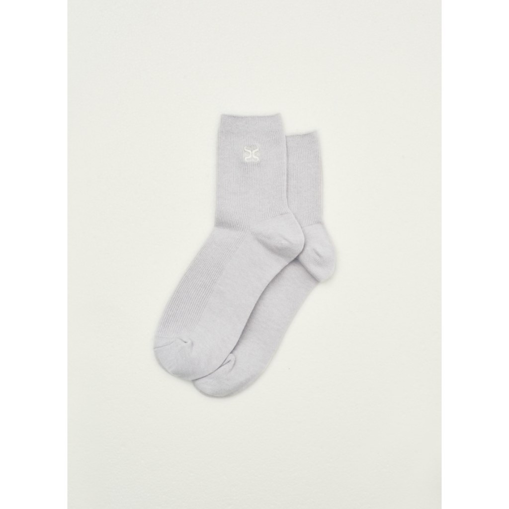 SATUR ถุงเท้า รุ่น All Day Satur Plain Socks Grey