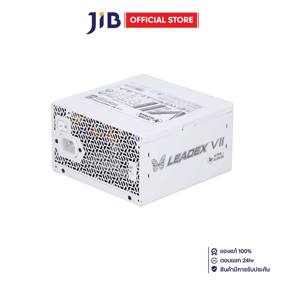 POWER SUPPLY (อุปกรณ์จ่ายไฟ) SUPER FLOWER LEADEX VII PLATINUM PRO 1000W ATX 3.1 80 PLUS PLATINUM - WHITE