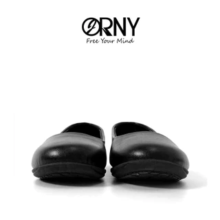 ORNY(ออร์นี่) ® คัชชูส้นเตี้ย 1150 รองเท้าคัทชูนักศึกษา รองเท้าทำงาน