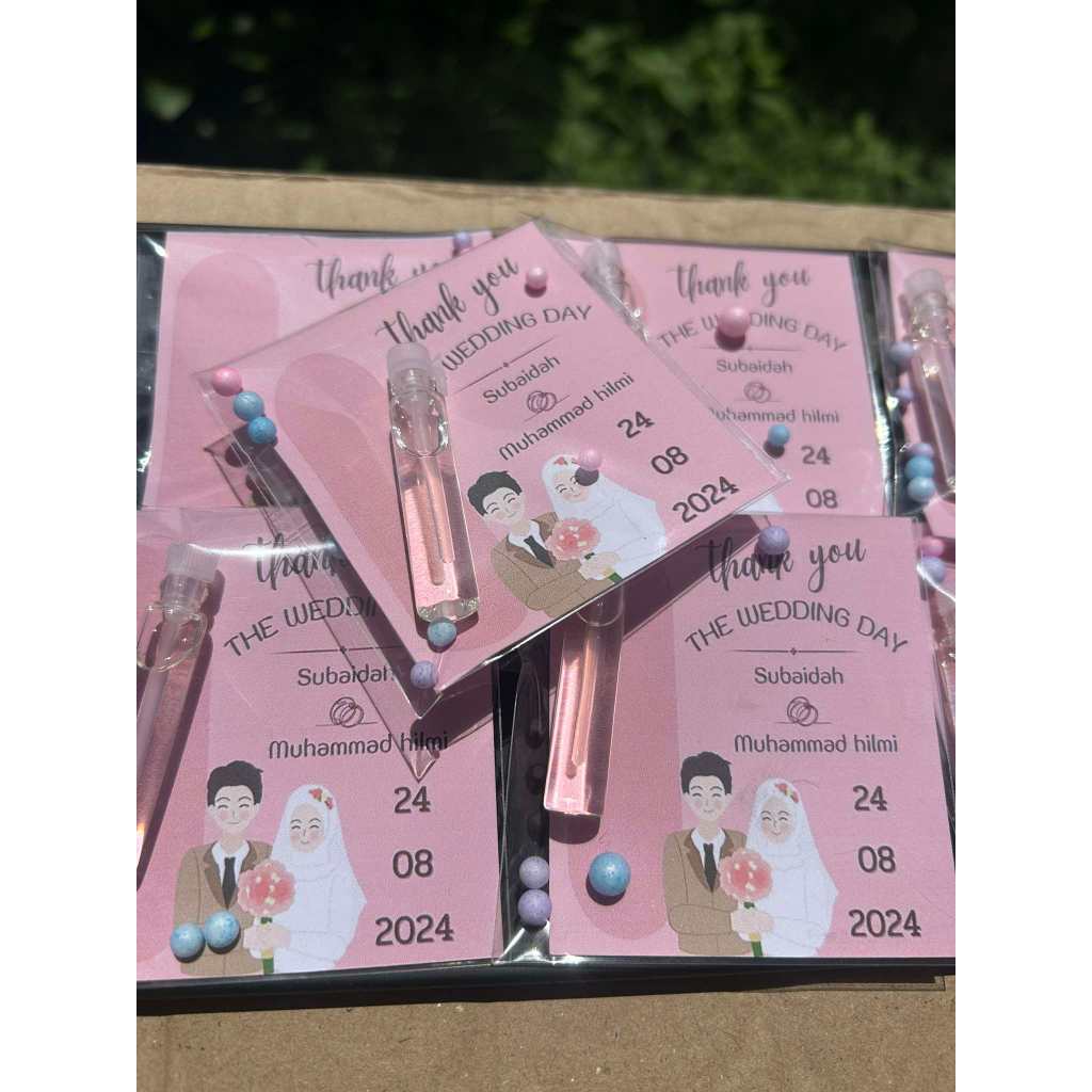 ของชำร่วยน้ำหอมจิ๋ว 2 ml ของชำร่วยน้ำหอม 6 บาท - รูปที่ 2