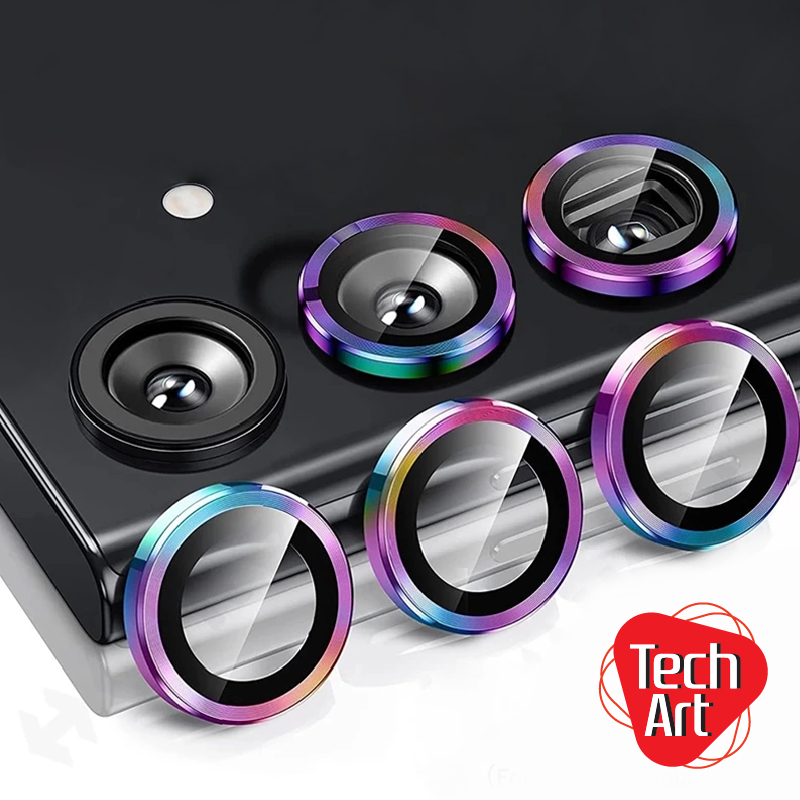 ฟิล์มกระจกเลนส์กล้อง ip ไอโฟน 16E Se4 พร้อมฐานติด ป้องกัน 360° ใส คมชัด