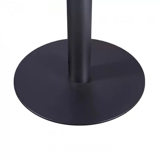 (พร้อมส่ง) ขาโต๊ะเหล็กสำเร็จรูป ฐานกลม สูง72CM ขาโต๊ะร้านอาหาร คาเฟ่ ยึดท็อปไม้ สีดำด้าน รุ่นที่33/91