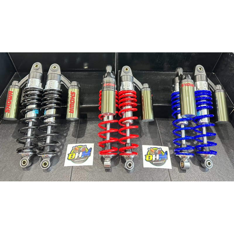 SHOWA เทค4 สตรัทเหล็ก ระบบเเก๊สเเท้ (งานตัวท๊อป) สำหรับใส่ WAVE-DREAM ยาว330มิล รับประกัน เเตก รั่ว 6เดือน