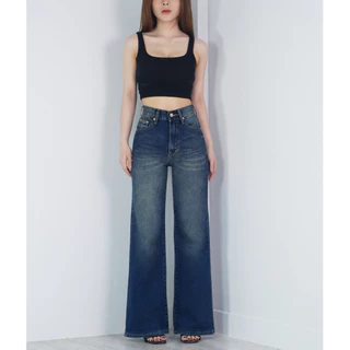 VALAW - Misty Jeans กางเกงยีนส์ทรงกระบอกกลาง FLARED FIT
