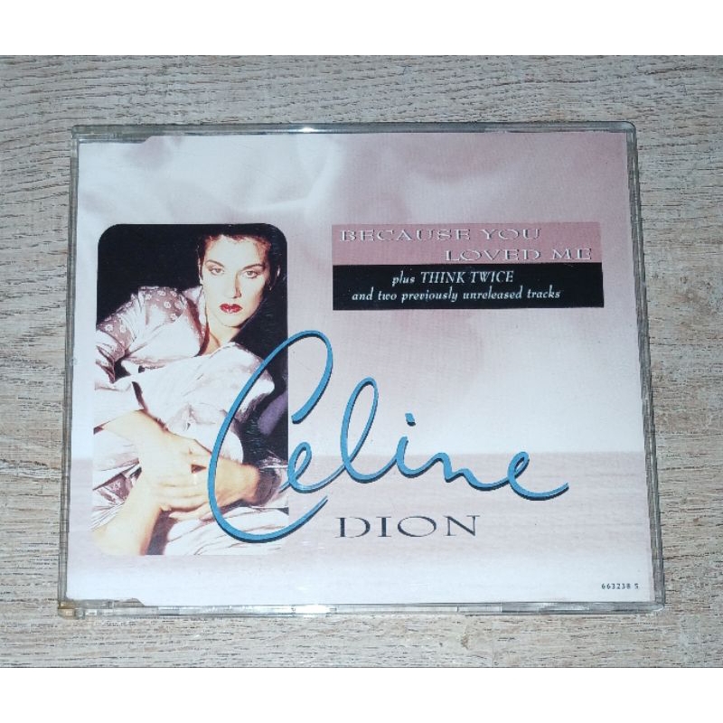 Celine Dion ซีดี CD Single Because You Love Me UK CD 2