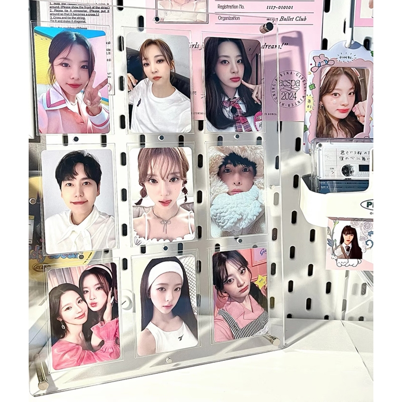 กรอบรูปอะคริลิค 1/4/6/9/12ช่อง กรอบรูป ใสและโปร่งใส กรอบรูป กันฝุ่น สามารถวางในแนวตั้งหรือแนวนอน - รูปที่ 7