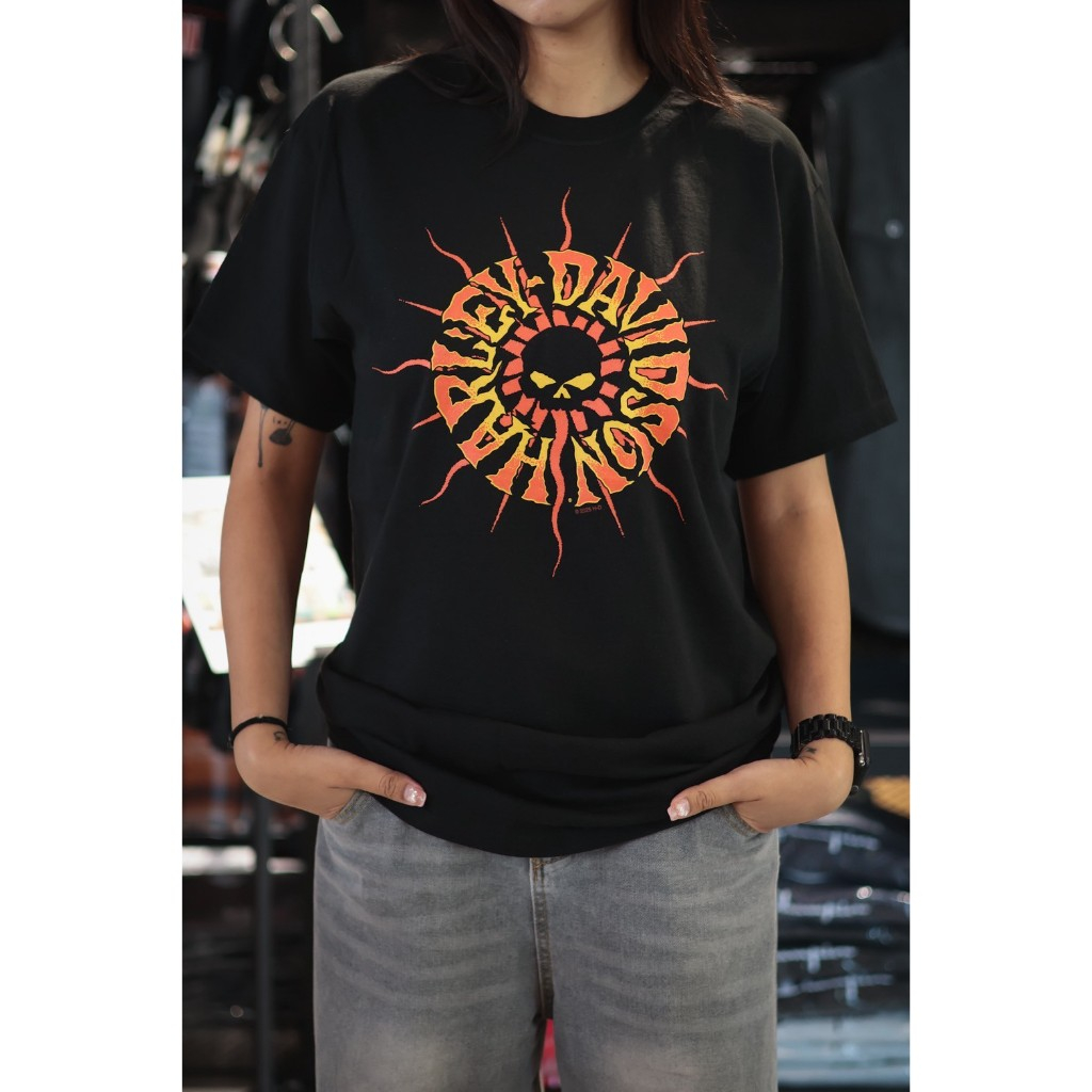 เสื้อยืดลิขสิทธิ์แท้ HARLEY-DAVIDSON OF UBON RATCHATHANI - SUBLIME