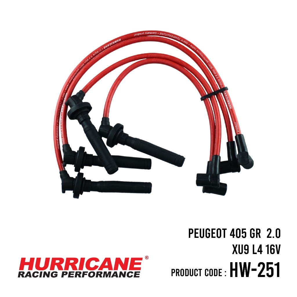 สายหัวเทียน PEUGEOT 405 GR  2.0  XU9 L4 16V  HW-251
