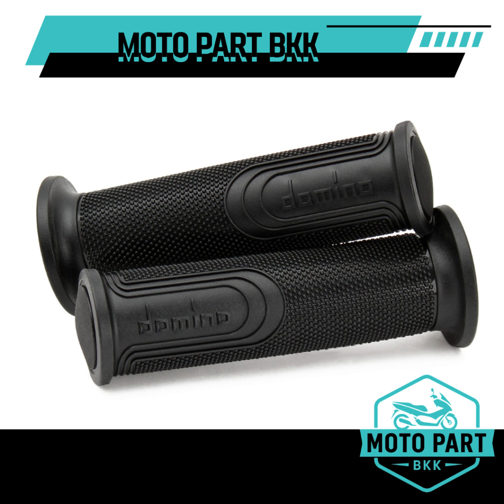 ปลอกแฮนด์ DOMINO รุ่น 6274 สีดำ ของแท้!!  เหนียวนุ่มหนึบ ติดมือ ไม่ลื่น