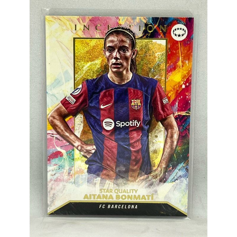 การ์ดฟุตบอล Topps Inception 2023 - 2024 Aitana Bonmati Base