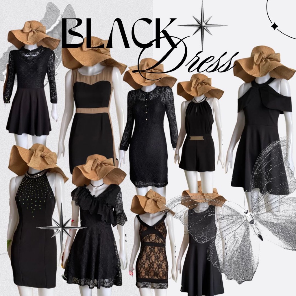 ชุดไว้ทุกข์แต่งกายชุดดำ ชุดดำ ชุดไว้อาลัย ชุดทำงานสีดำ ชุดเดรสสีดำ ชุดดําไปงาน ชุดออกงานสีดำ เดรสออกงานสีดำ เดรสดำ เดรส