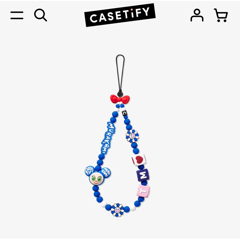 ชาร์มคล้องมือถือ Casetify Murakami x Mr.DOB