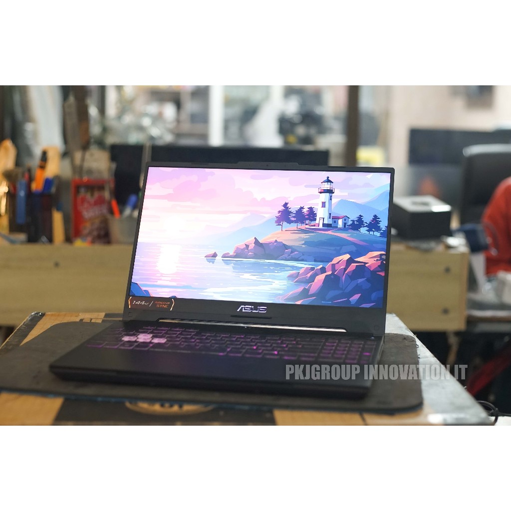 โน๊ตบุ๊คเล่นเกมมือสอง Asus Tuf FX507ZC4-HN002W i7-12700H RAM 16 GB SSD 512GB RTX3050 15.6" 144Hz