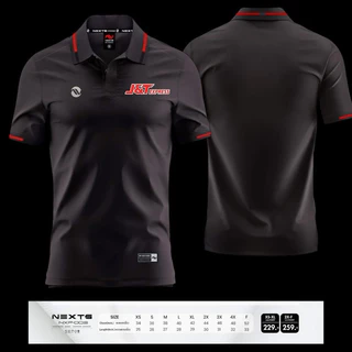 เสื้อคอกลมสีล้วน J&T Express สกรีนหน้า ราคาถูก