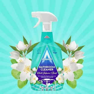 Astonish Bathroom Cleaner สเปรย์น้ำยาล้างห้องน้ำ คราบน้ำบนกระจก คราบตะกรัน ก็อกน้ำ ขนาด 750 มล x 3