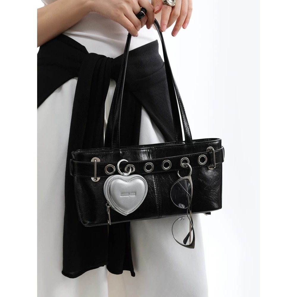 (Preorder) Jandress - Multi-hole Underarm Bag 🩵 กระเป๋าสะพายข้าง Jandress