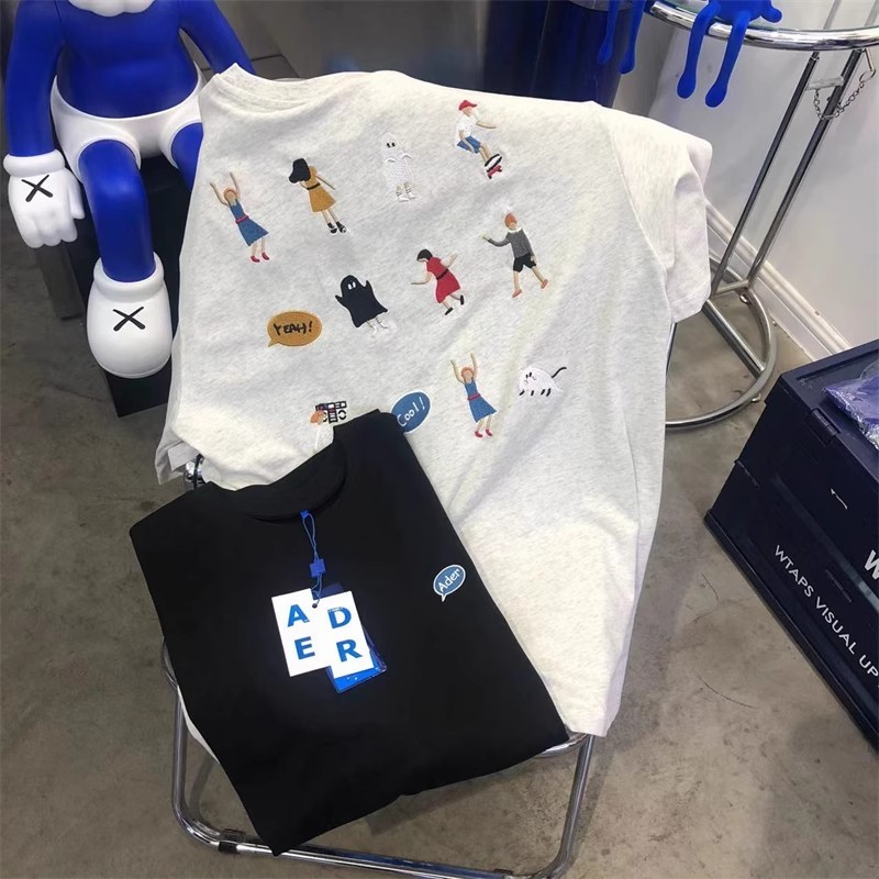 เสื้อยืด Ader Error (เทา/ดำ)