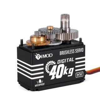 (สินค้าในไทย)9imod HV Servo เซอร์โวไร้แปรงถ่าน 40KG อลูมิเนียมอัลลอยด์กรณีกันน้ําเกียร์โลหะดิจิตอล HV Servo