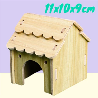 🏡 บ้านไม้สำหรับแฮมสเตอร์ 🐹✨